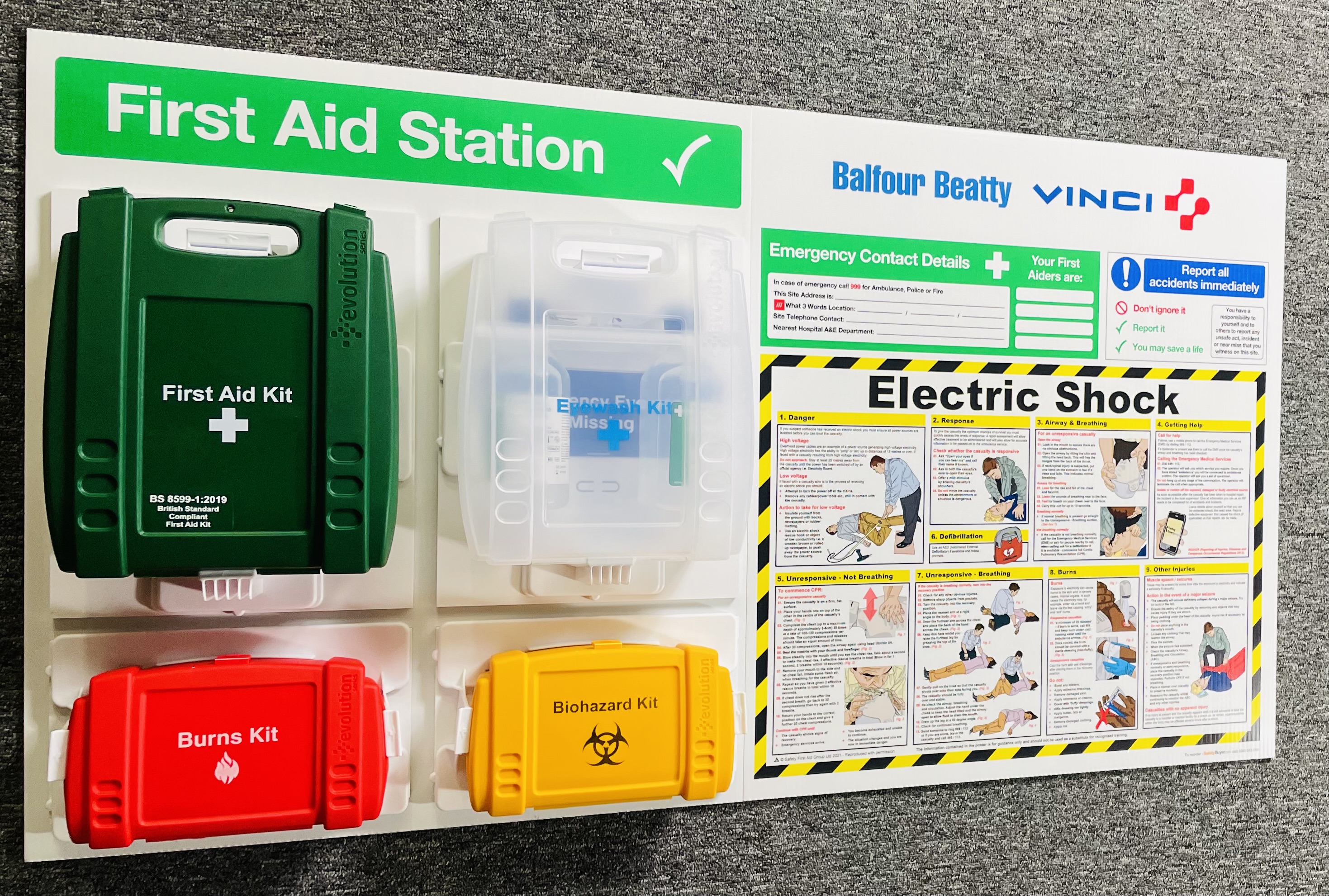 First Aid & Information Stations