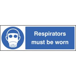 Respirators Must Be Worn Signs | SafetyBuyer.com