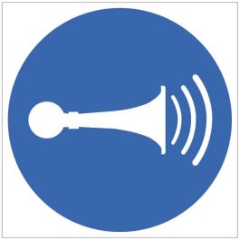 Sound Horn Symbol Safety Signs | SafetyBuyer.com