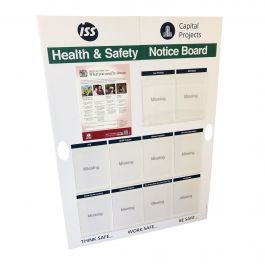 Free Standing Site Safety Notice Board | SafetyBuyer.com