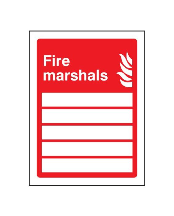 Fire Warden Signs | SafetyBuyer.com