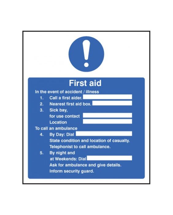 First Aid Signs | SafetyBuyer.com