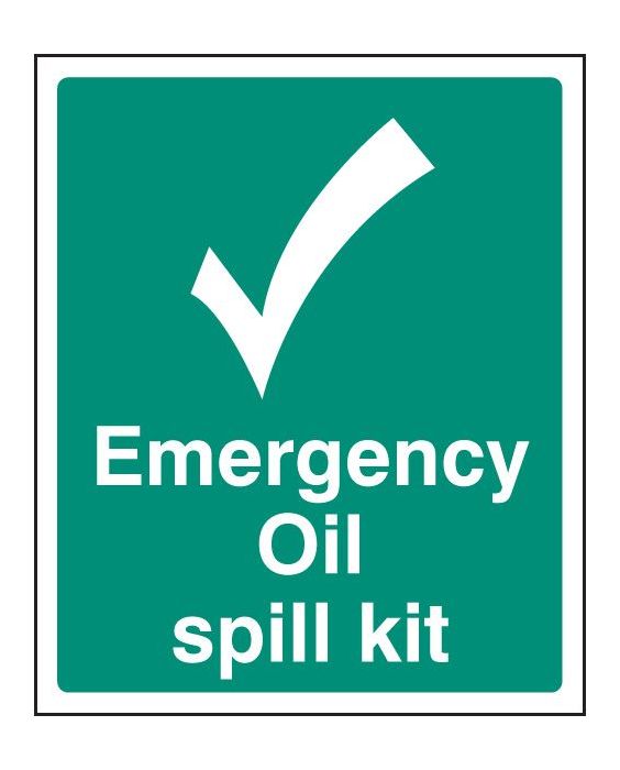 Spill Kit Station Signs | SafetyBuyer.com